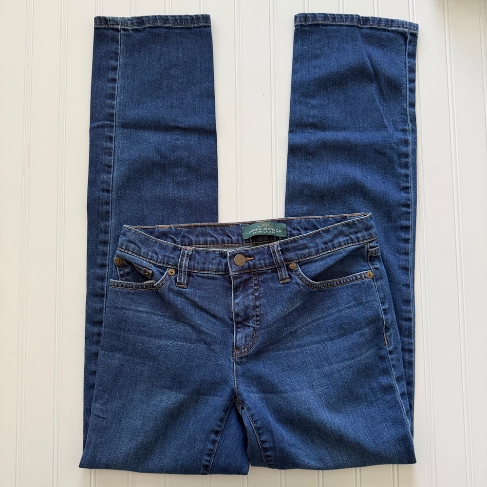 Ralph Lauren Women's Straight Leg Jeans - Dark Blue